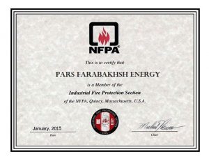 عضویت حفاظت از آتش سوزی صنعتی سازمان NFPA
