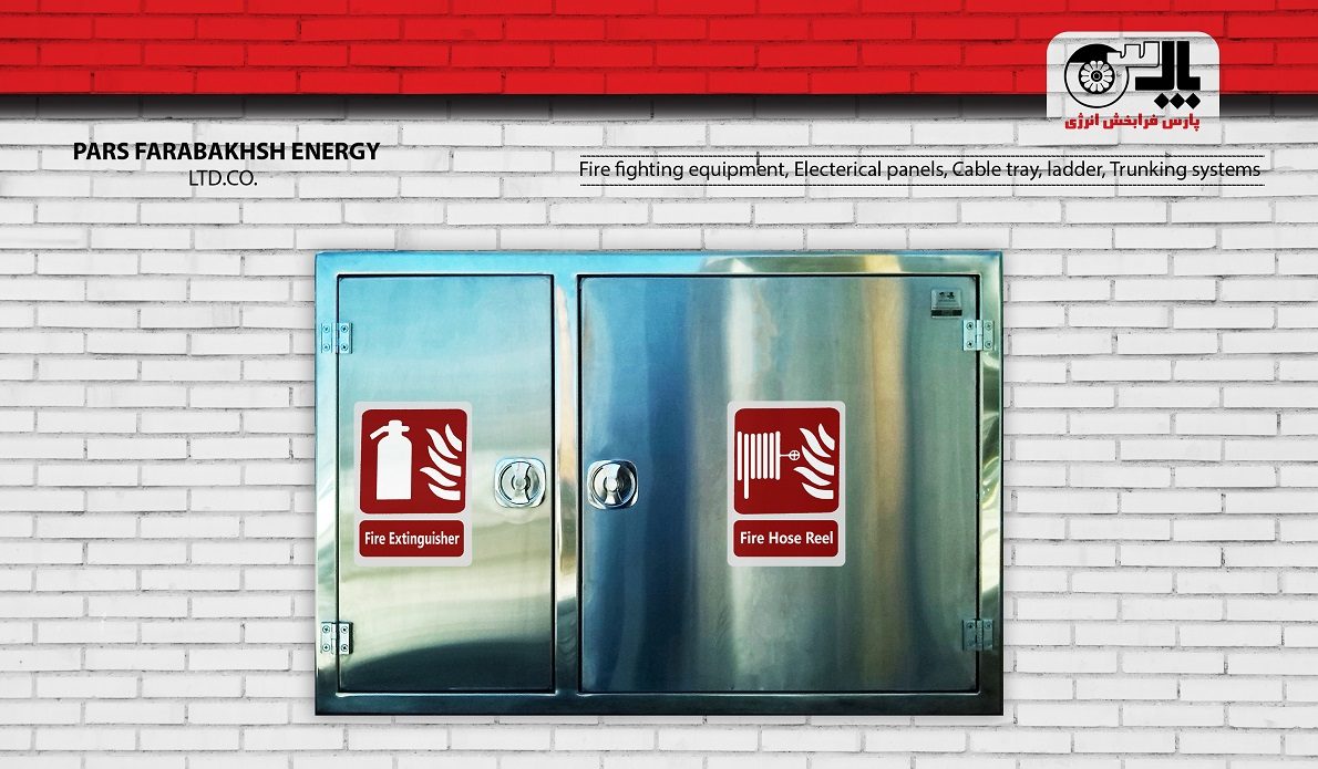 جزئیات نصب جعبه آتش نشانی