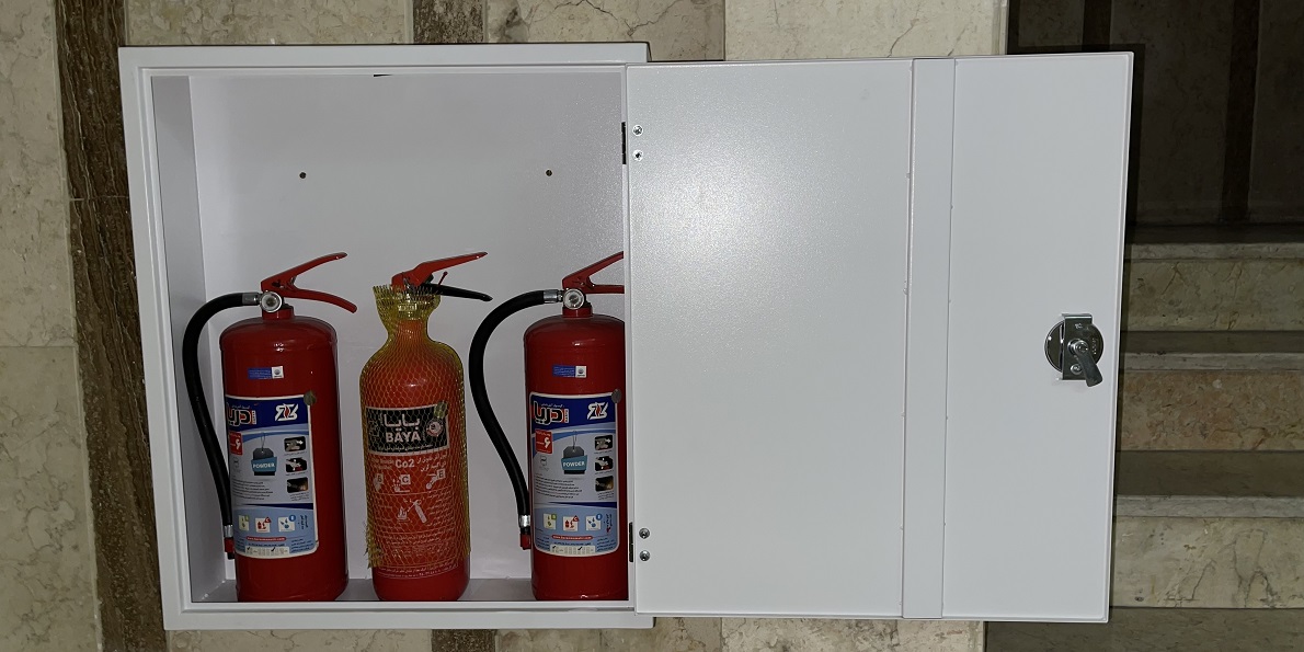 جعبه کپسول آتش نشانی